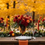 26 Romantic Autumn Wedding Centerpieces That Steal Hearts