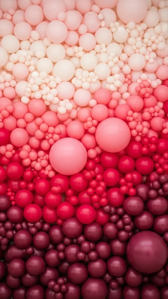 Ombre Balloon Wall