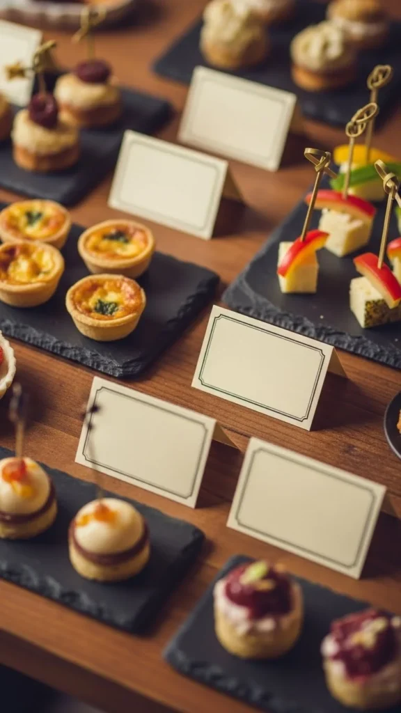 Polaroid-Style Label Cards