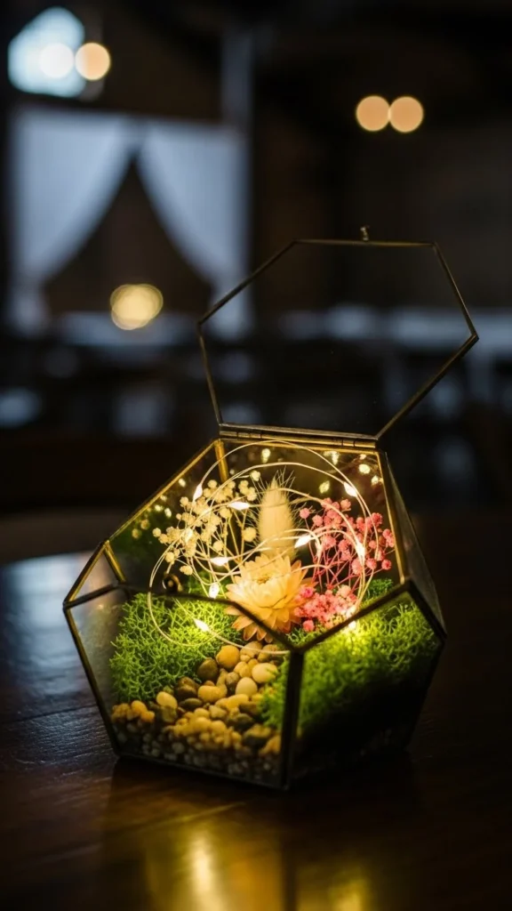 Twinkle Light Terrarium