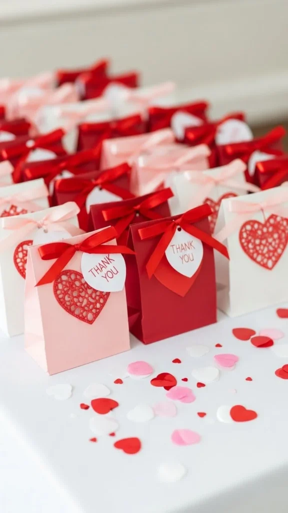 Simple Thank-You Favor Table