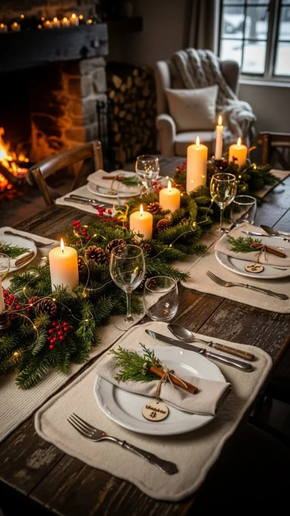 Snowy Cottage Warmth