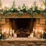 28 Mesmerizing Fireplace Decor Ideas for Event Spaces