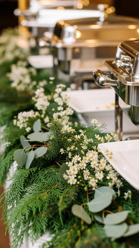 Fresh Greenery and Natural Touches