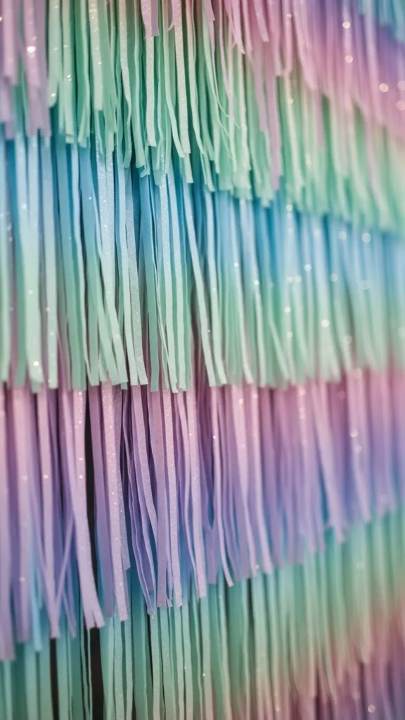 Fringe Curtain Backdrop