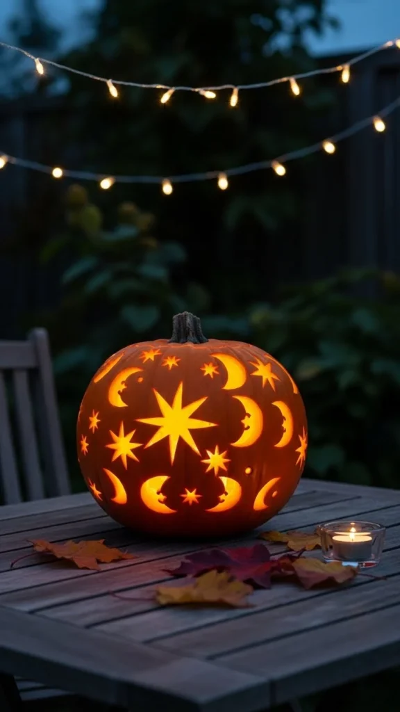 Starry Night Pumpkin