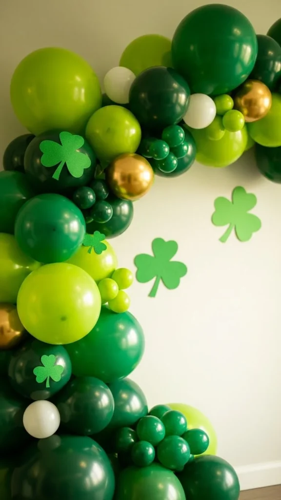 Budget-Friendly Balloon Garland Display