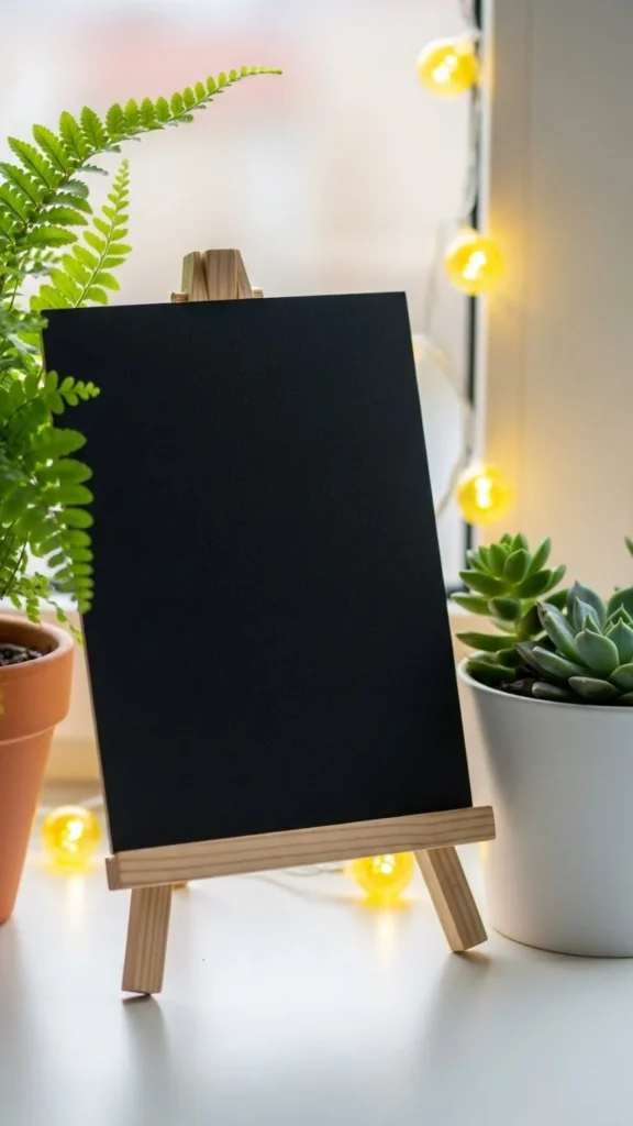 Chalkboard Easel Signs