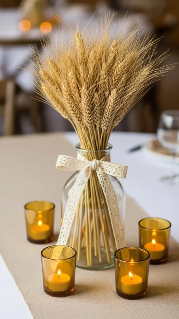 Golden Wheat Arrangement