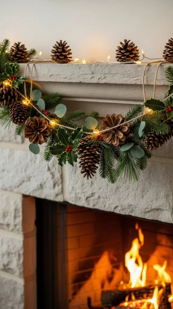 Pinecone Garland