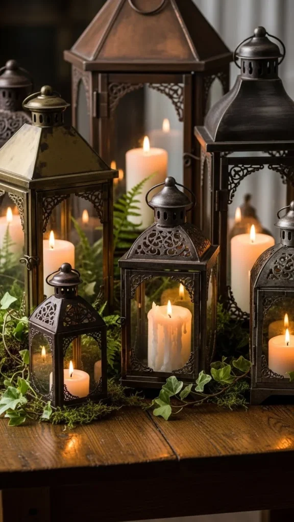 Vintage Lantern Cluster