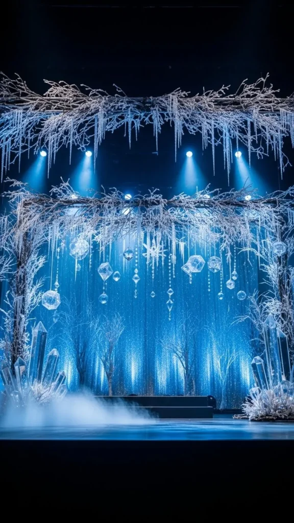 Frozen Winter Wonderland Scene