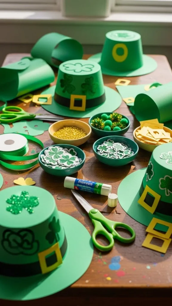 Leprechaun Hat Craft Station