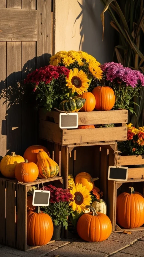 Farmhouse Crate Display