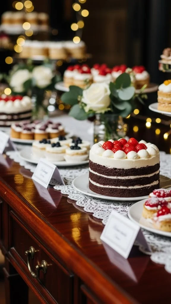 Mini Chalkboard Signs for Dessert Labels