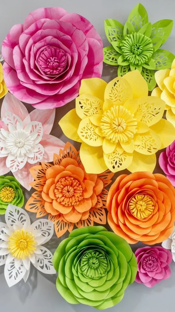 Paper Flower Wall