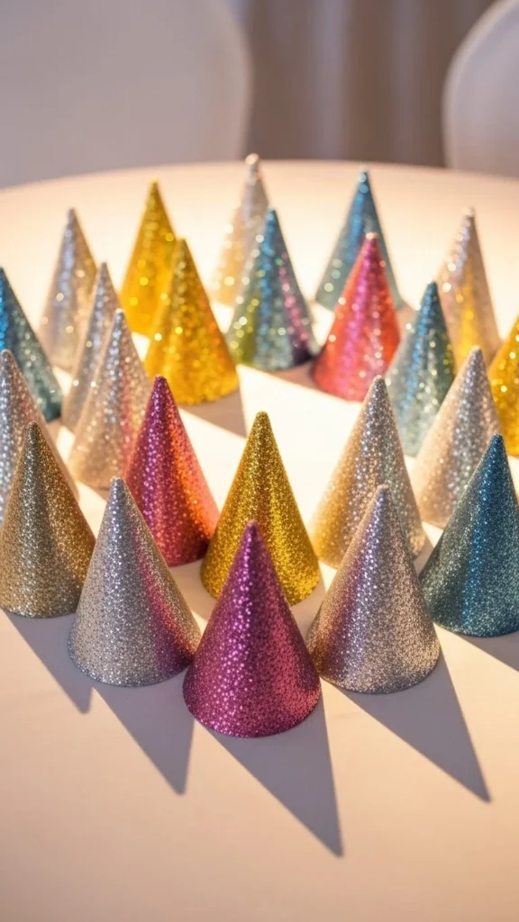 Sparkly Party Hats