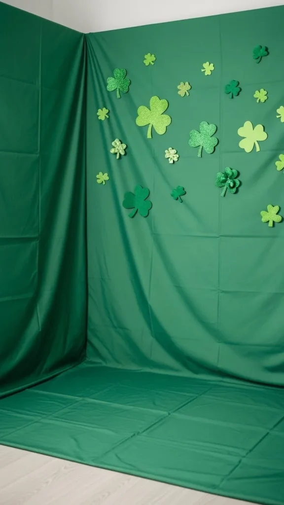 DIY St Patrick’s Day Photo Corner