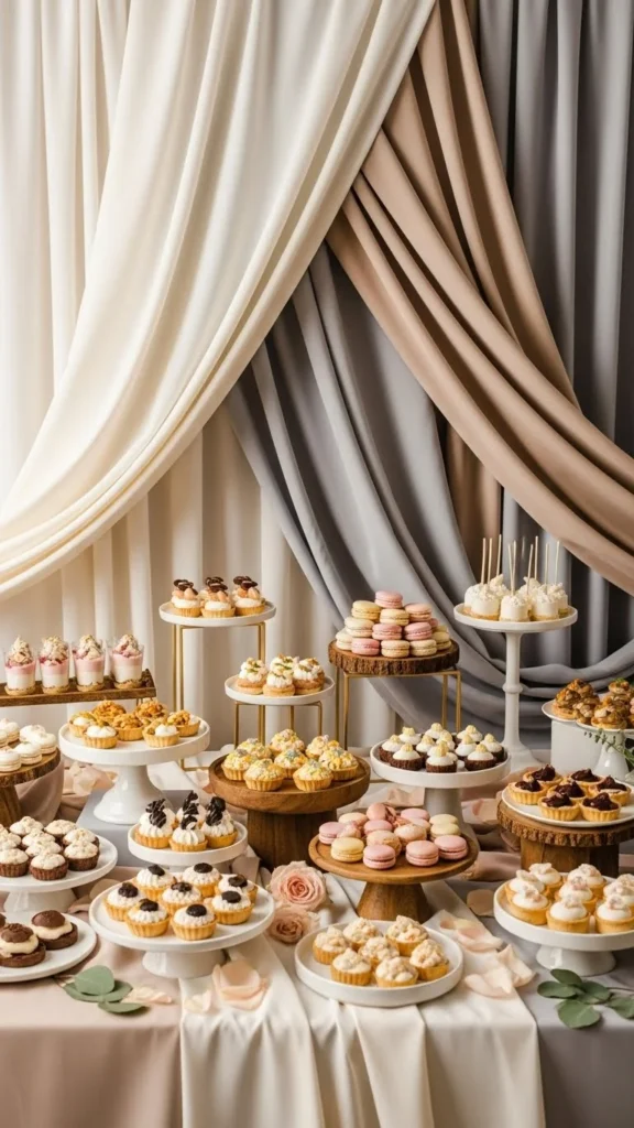 Draped Backdrops for a Complete Look