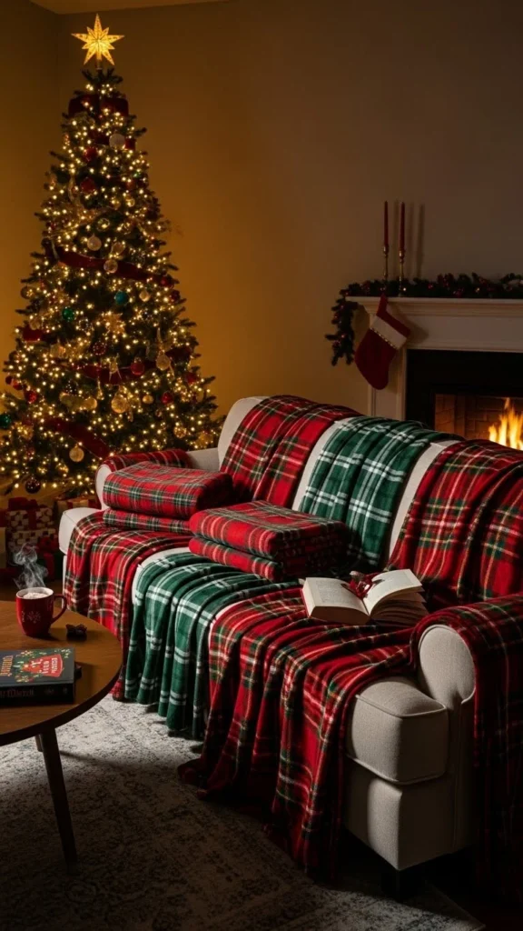 Plaid Throw Blankets