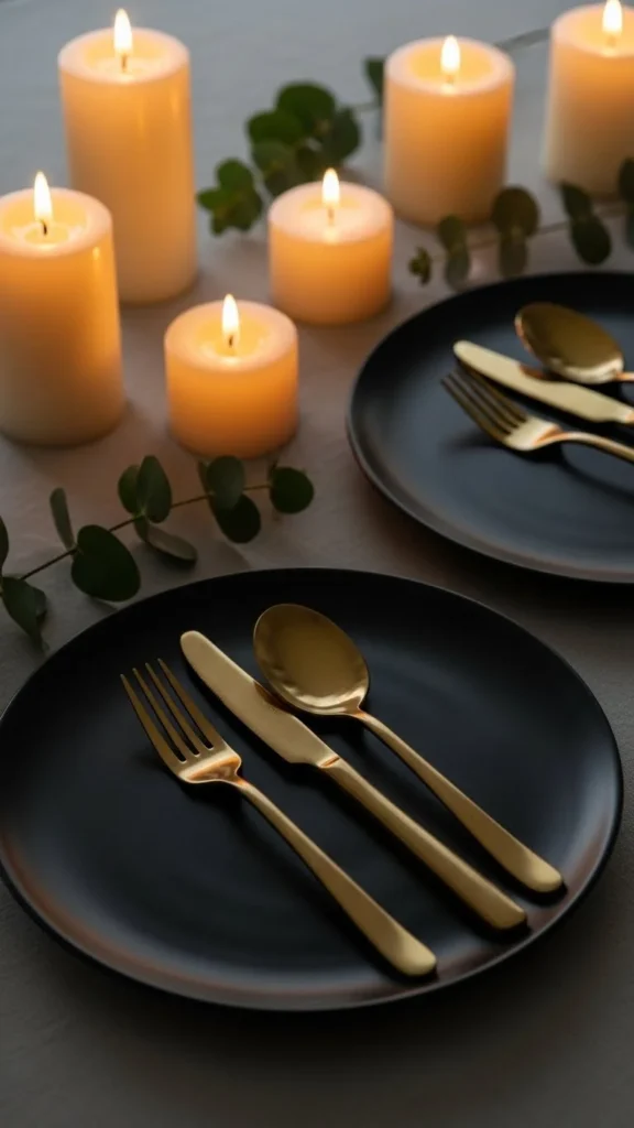  Modern Black & Gold Contrast