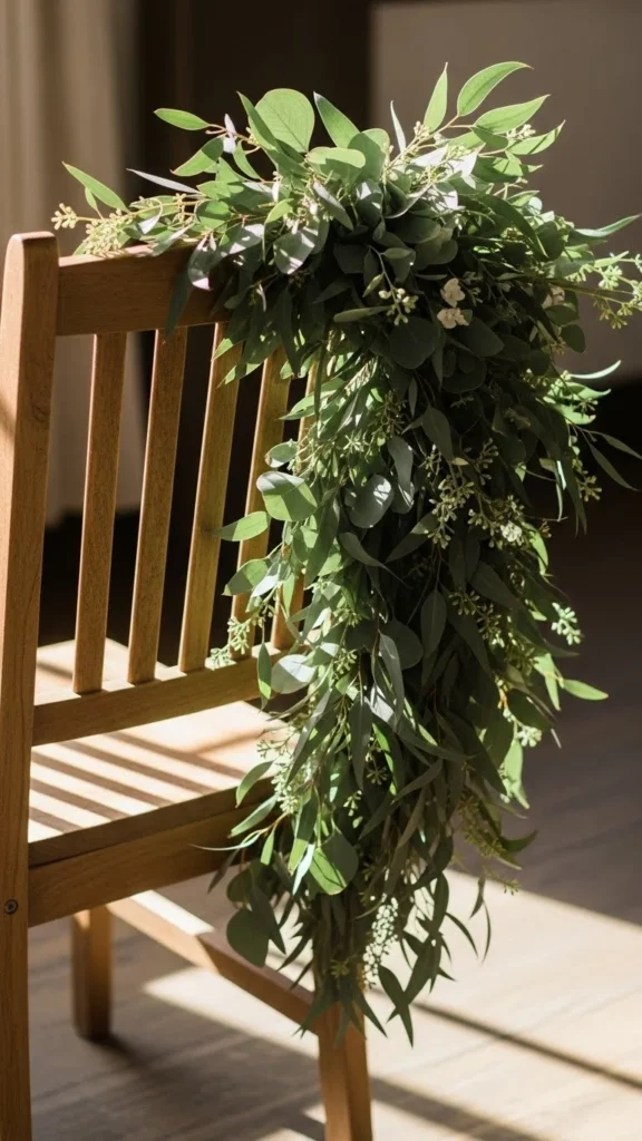 Eucalyptus Garland Drapes