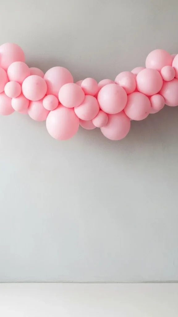 Minimalist Single-Color Garland