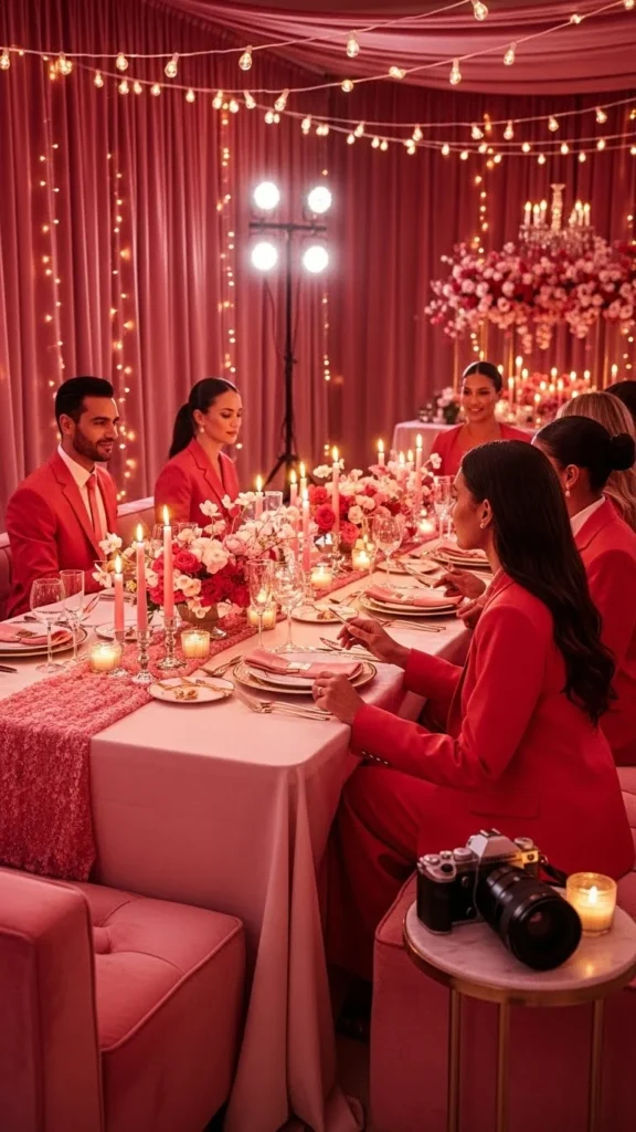 Valentine’s Color Theme Night