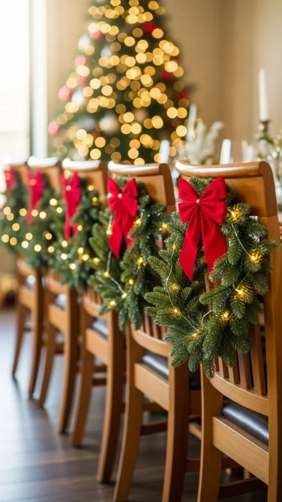 Christmas Chair Decorations