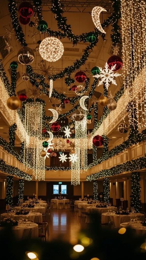 Christmas Chandelier Decor