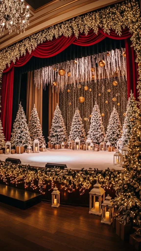 Christmas Stage Backdrops