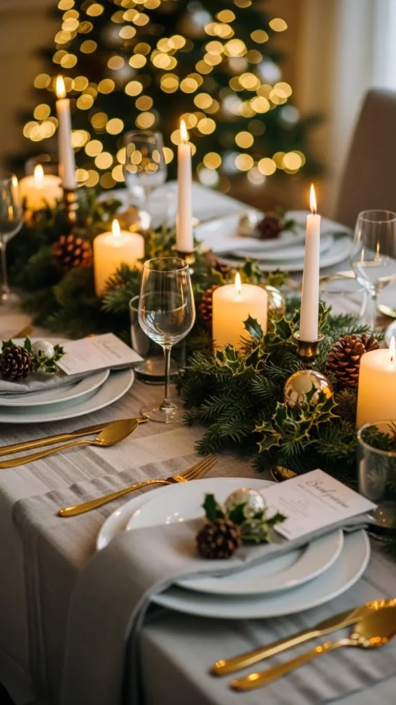 Christmas Table Settings