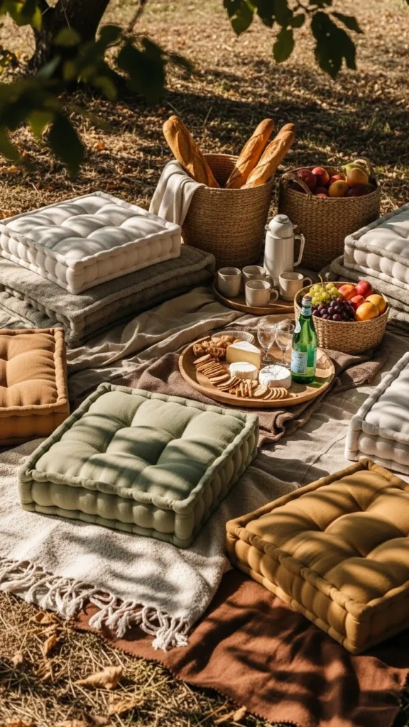 Create a Low, Cozy Seating Setup