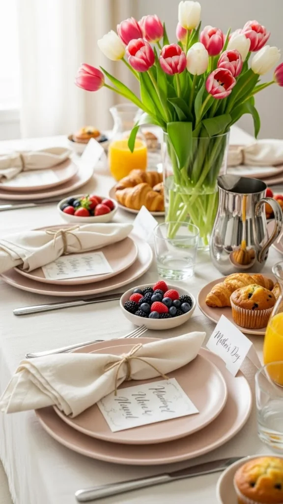 Create a Soft, Loving Table Setting