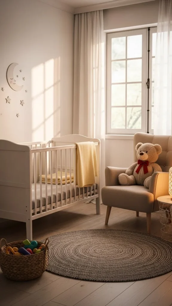 Decorate a baby nursery