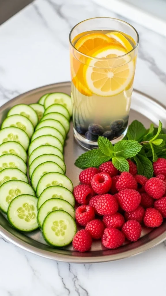 Prepare Healthy, Refreshing Spa Snacks