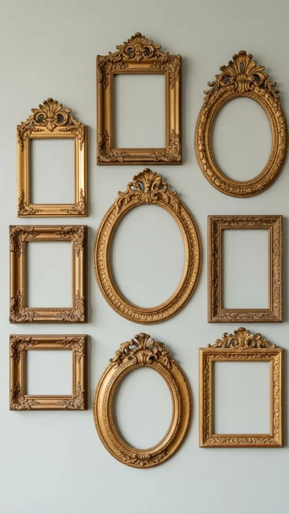  Vintage Frame Gallery Wall