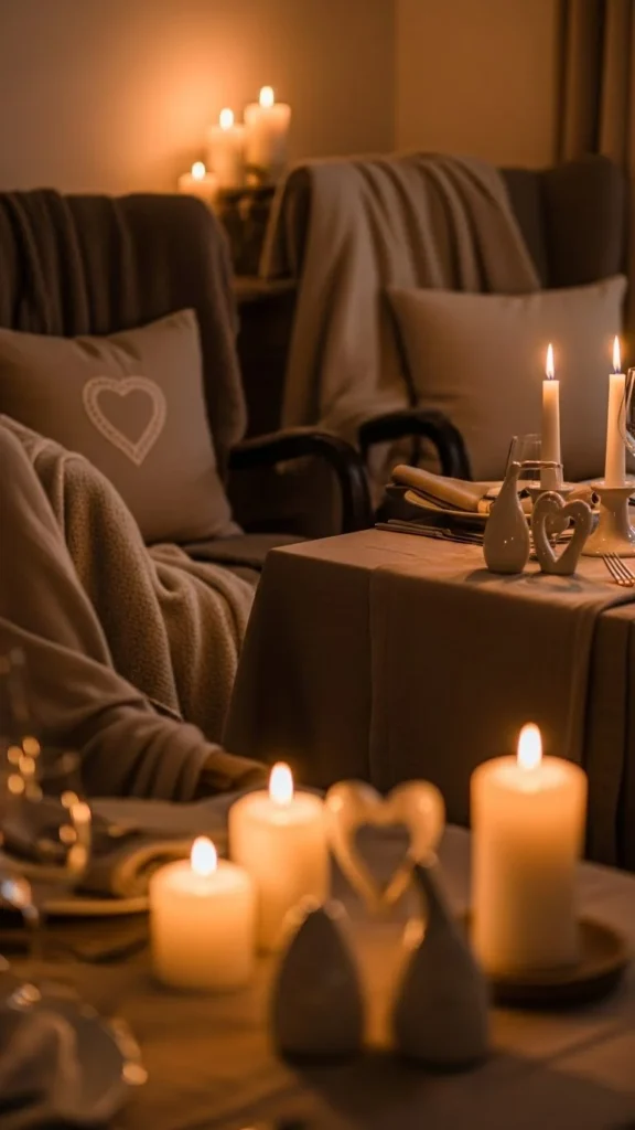 Cozy Candlelight Gathering