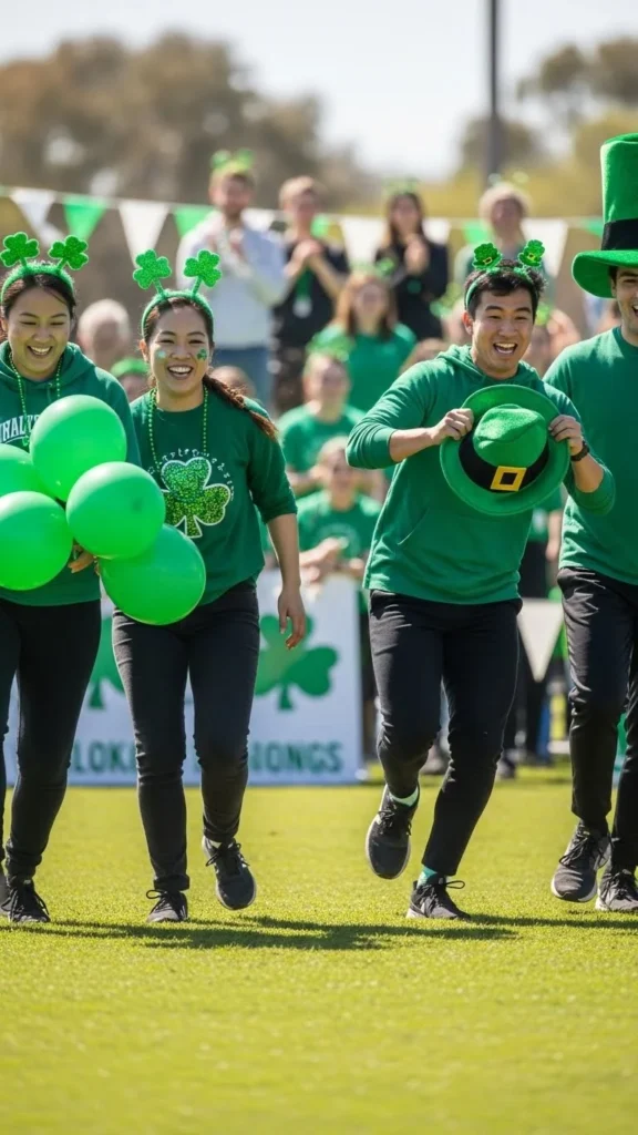 Green-Themed Team Relay Games