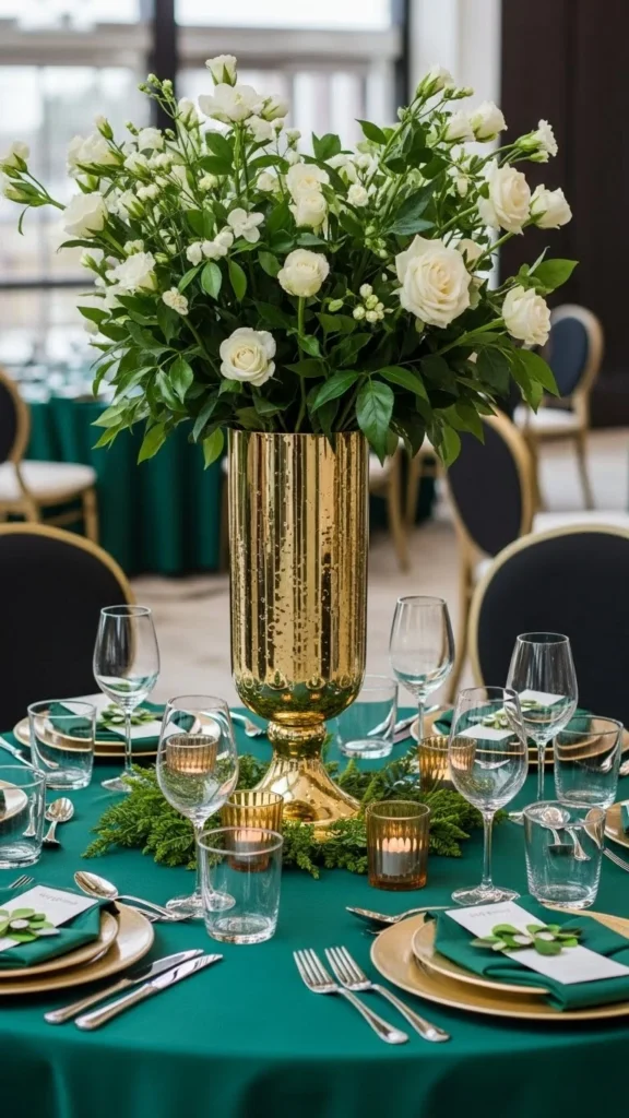 Modern Emerald Minimal Night