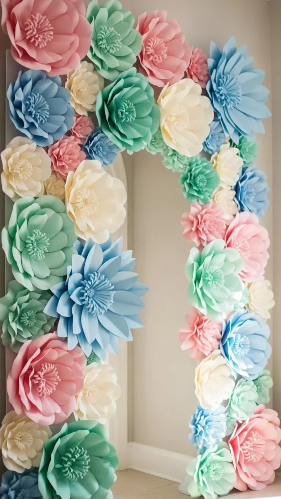 Paper Flower Backdrops