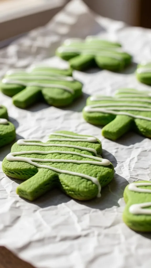 Shamrock Sugar Cookies