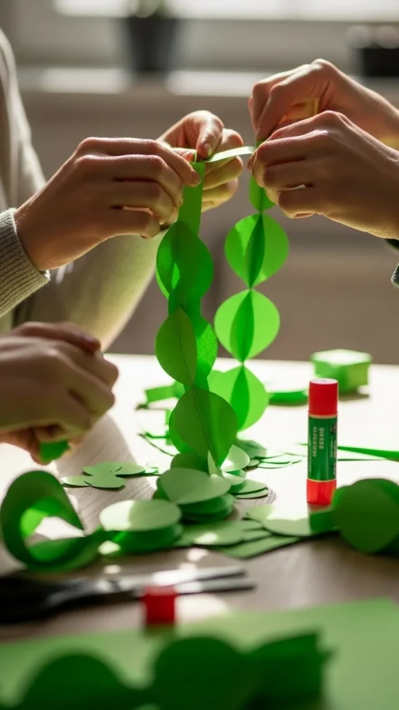 DIY Paper Garland Station