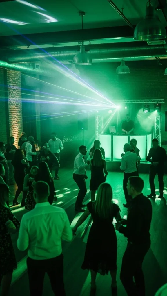 Green Lighting Accents