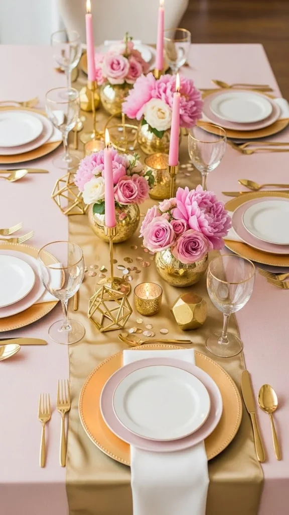 Pink & Gold Chic Night