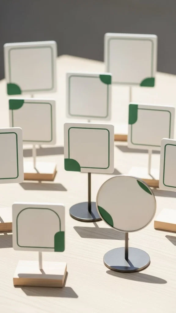 Reusable Table Signs