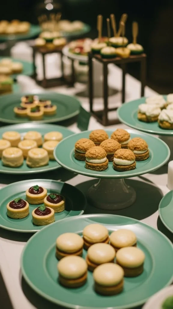Green Dessert Table Party