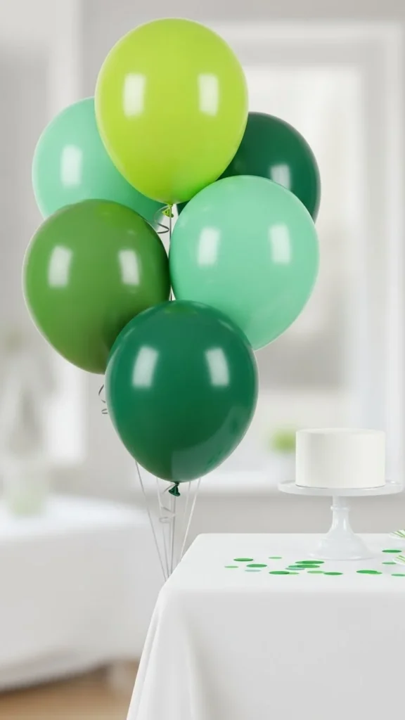 Use Green Balloons Sparingly