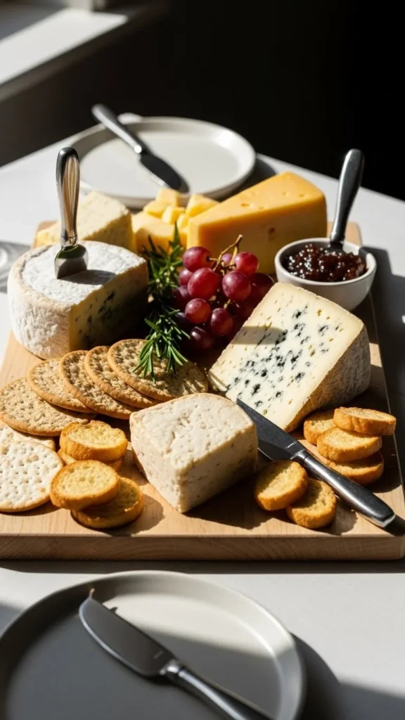 Irish Cheese and Cracker Board