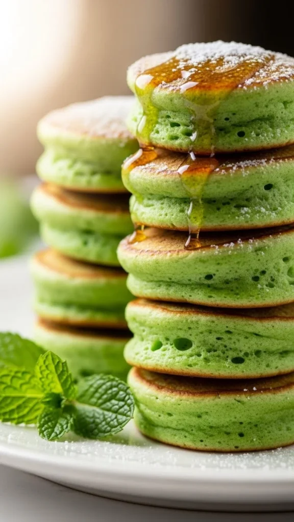 Green Pancake Bites